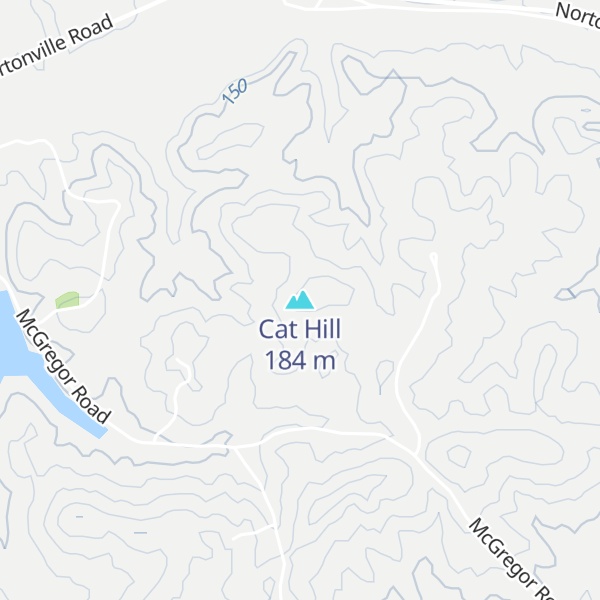 Map of Cat Hill
