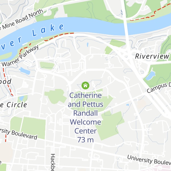 Map of Catherine and Pettus Randall Welcome Center