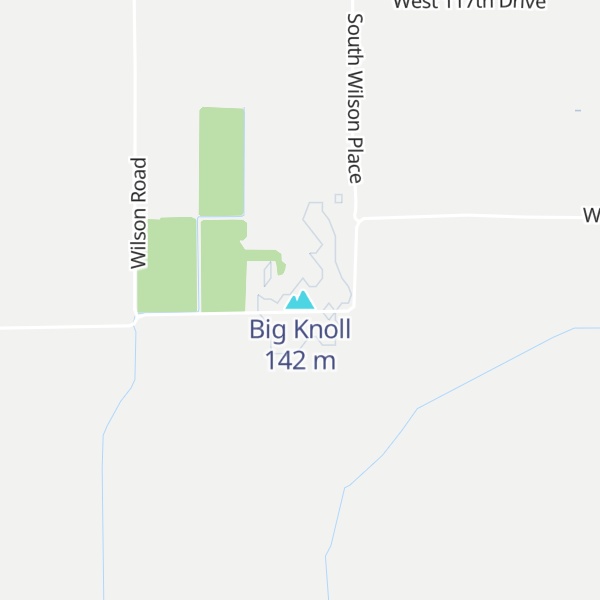 Map of Big Knoll