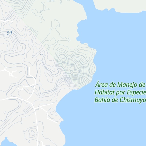 Map of Cerro Rocamel