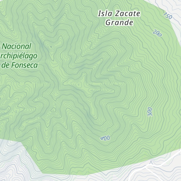 Map of Zacate Grande