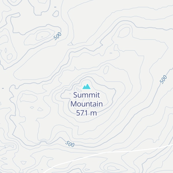 Map of Summit Mountain