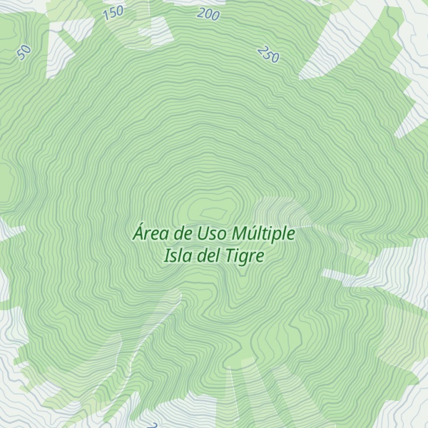 Map of Cerro Tigre