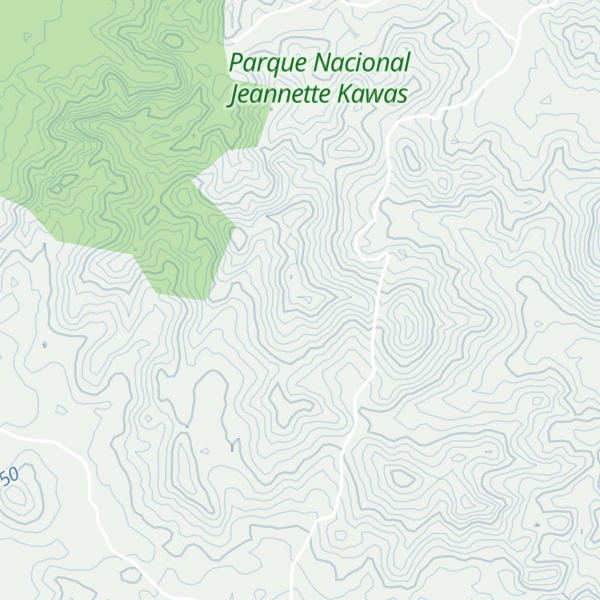 Map of Cerro Quebrada de Leandro
