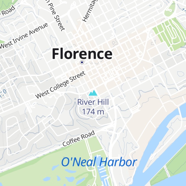 Map of River Hill