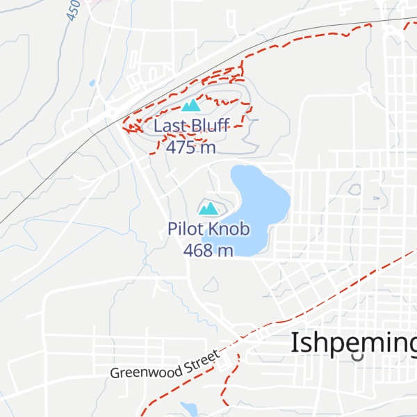 Map of Pilot Knob
