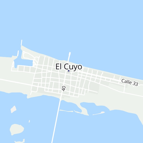 Map of Cabañas del mar