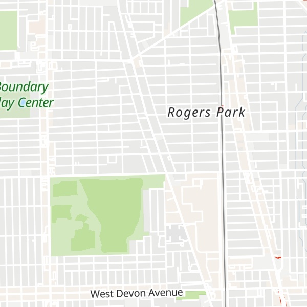 Map of Rogers Ridge
