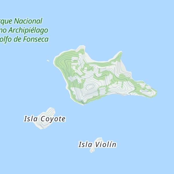 Map of Cerro Garrobo