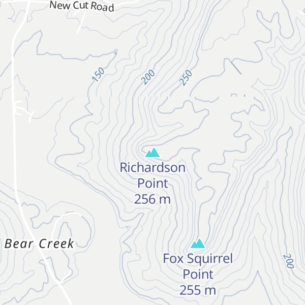 Map of Richardson Point