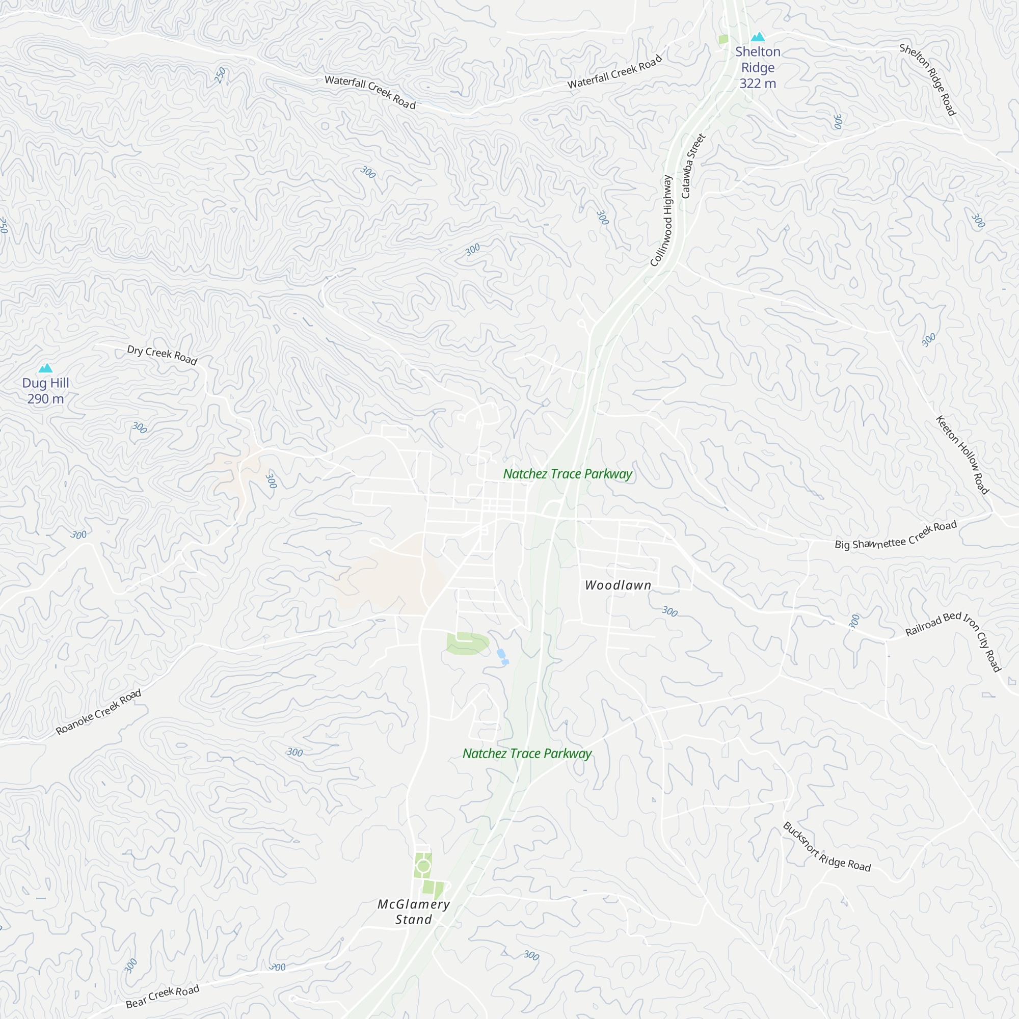 Wayne County Welcome Center map