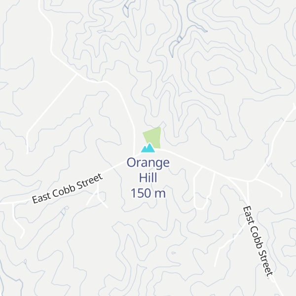 Map of Orange Hill