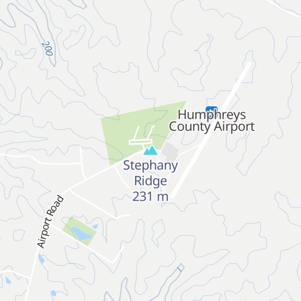 Map of Stephany Ridge