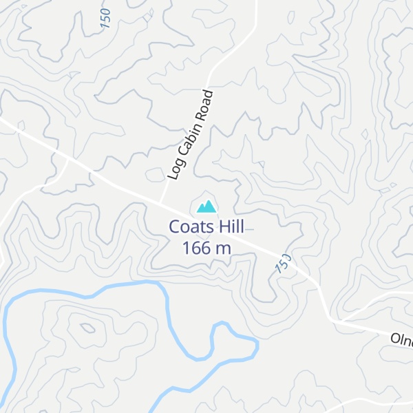 Map of Coats Hill