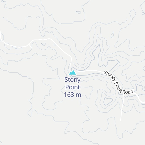 Map of Stony Point