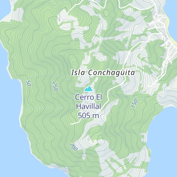 Map of Cerro El Havillal