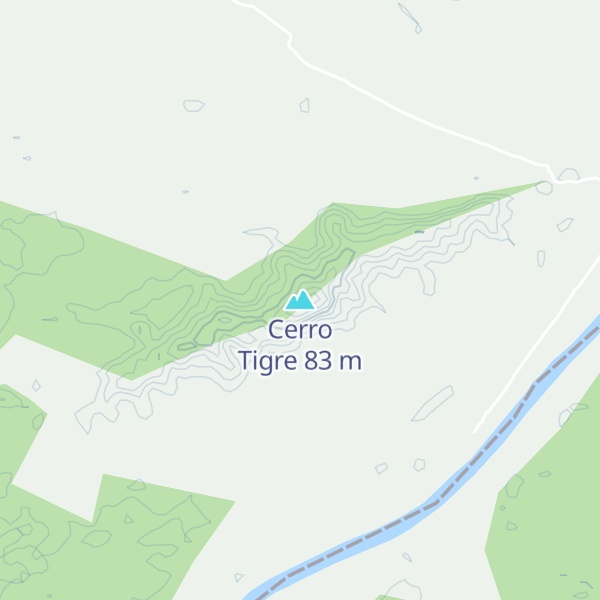 Map of Cerro Tigre