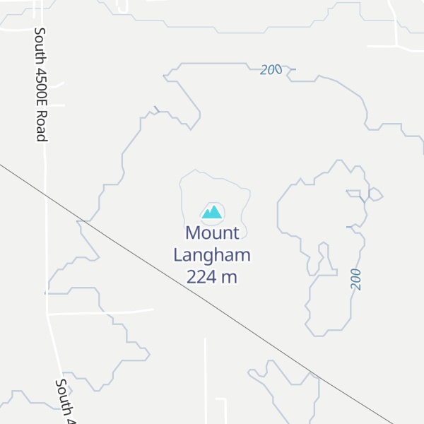 Map of Mount Langham
