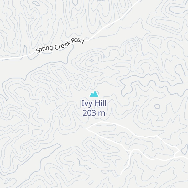 Map of Ivy Hill