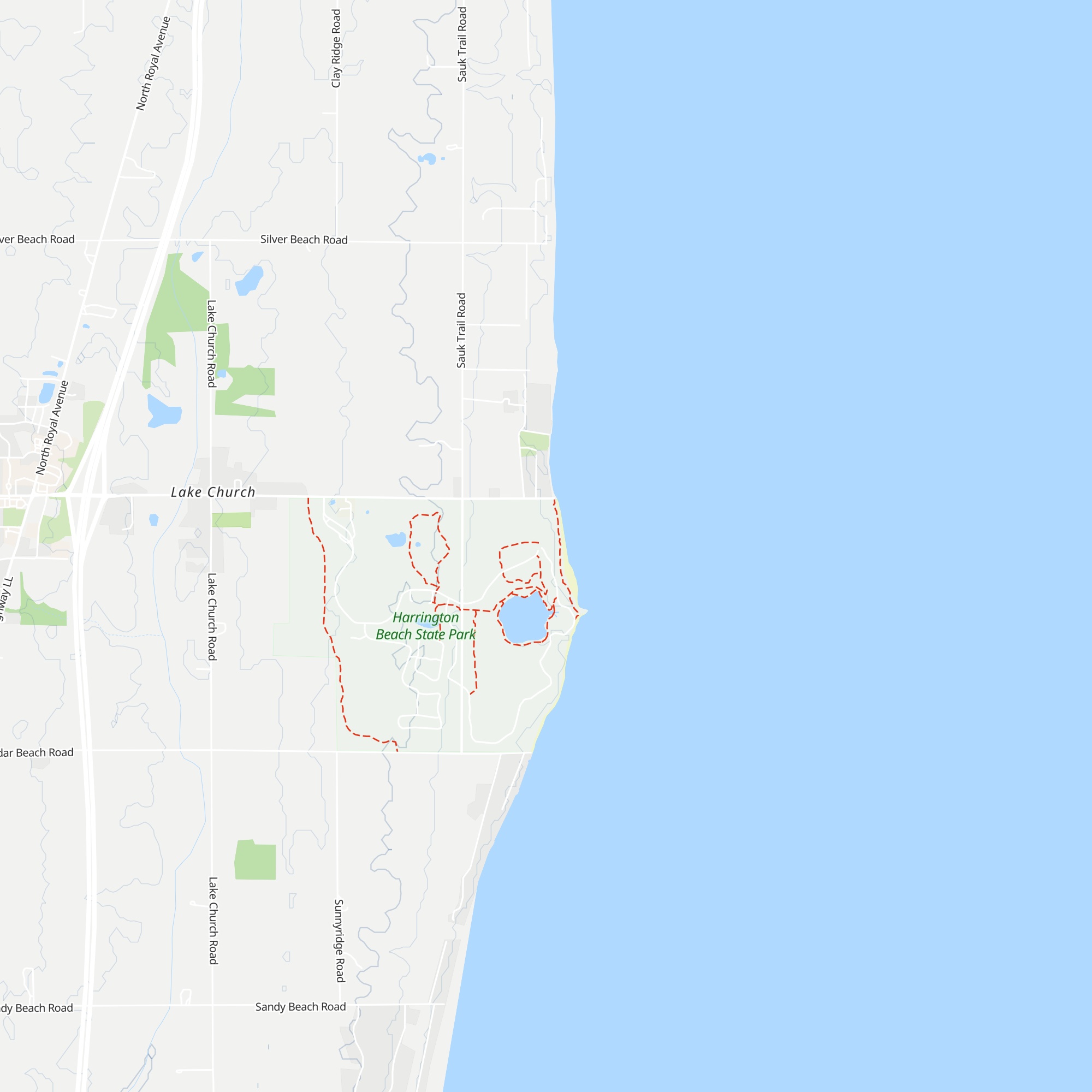 Ansay Welcome Center map