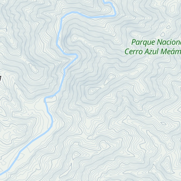 Map of Cerro La Crucita