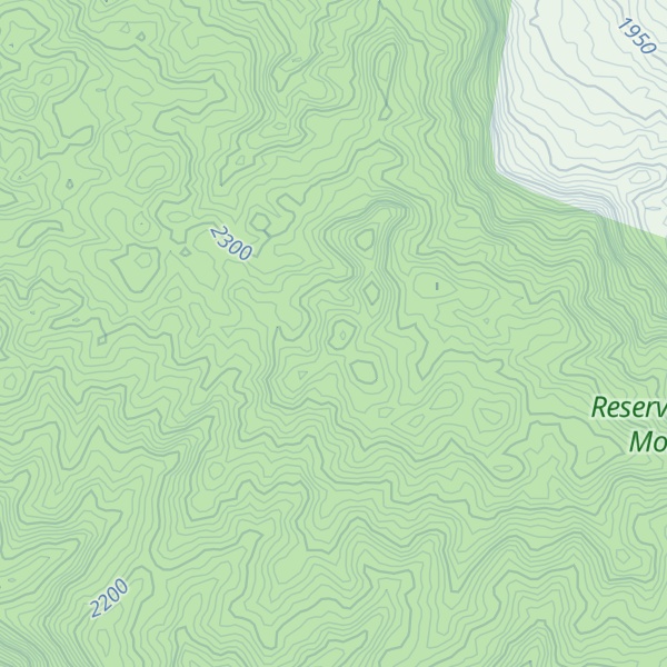 Map of Cerro Montecillos