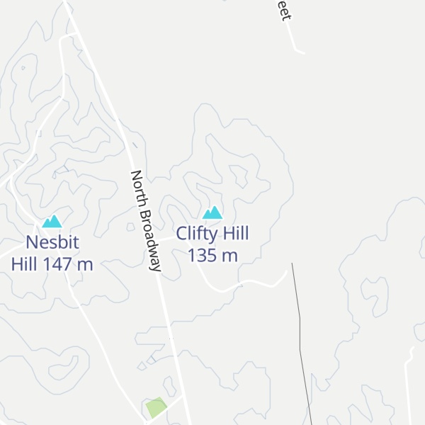 Map of Clifty Hill