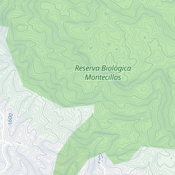 Map of Cerro Buenas Noches