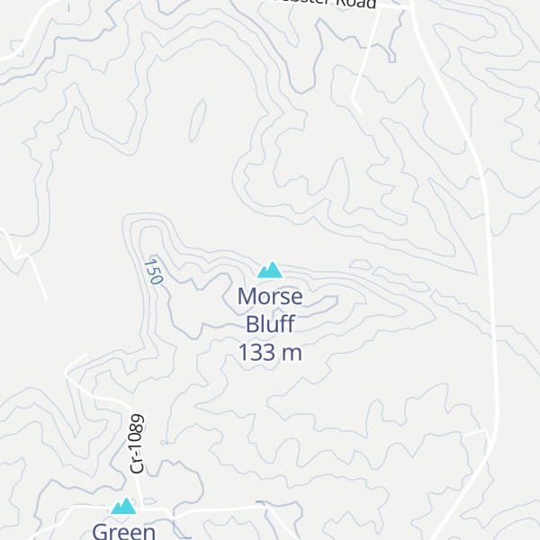 Map of Morse Bluff