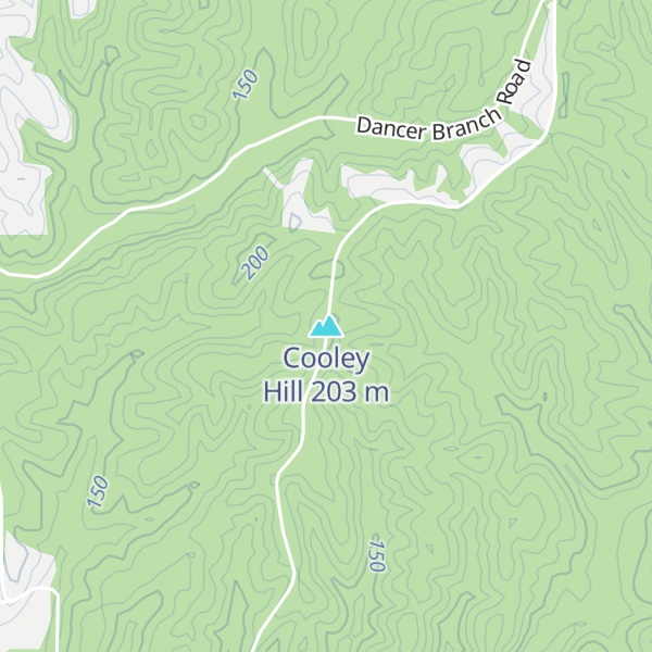 Map of Cooley Hill