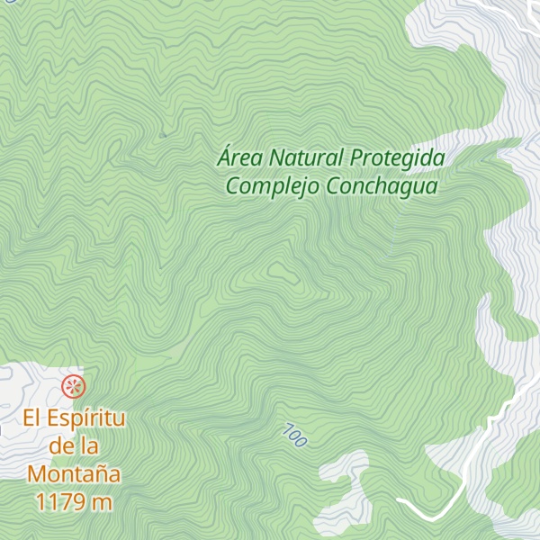 Map of Volcán de Conchagua