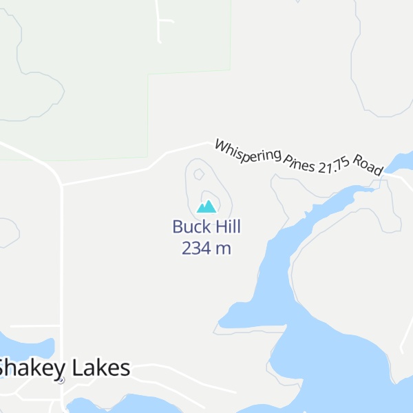Map of Buck Hill