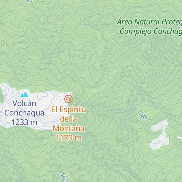 Map of Montaña El Marial