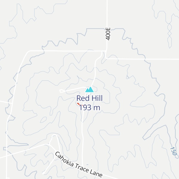 Map of Red Hill