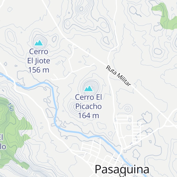 Map of Cerro El Picacho