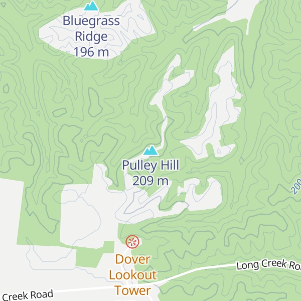 Map of Pulley Hill