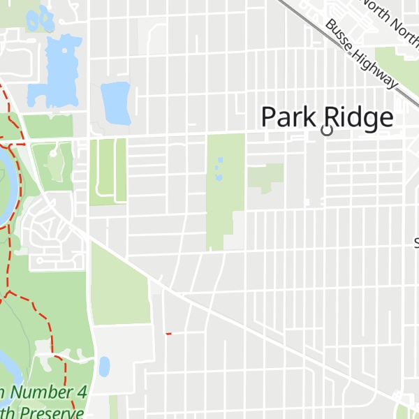 Map of Centennial Hill