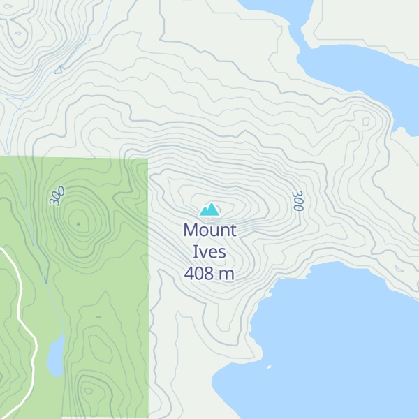 Map of Mount Ives