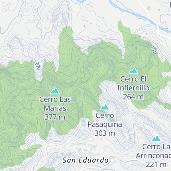 Map of Cerro Maculis