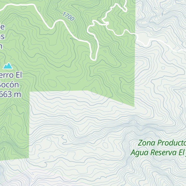 Map of Cerro El Matasano