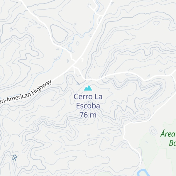 Map of Cerro La Escoba