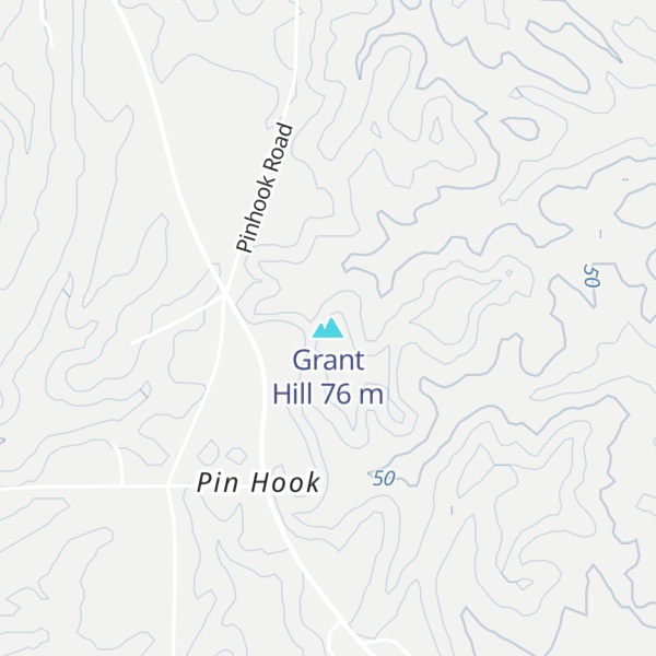 Map of Grant Hill