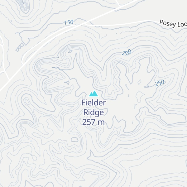 Map of Fielder Ridge