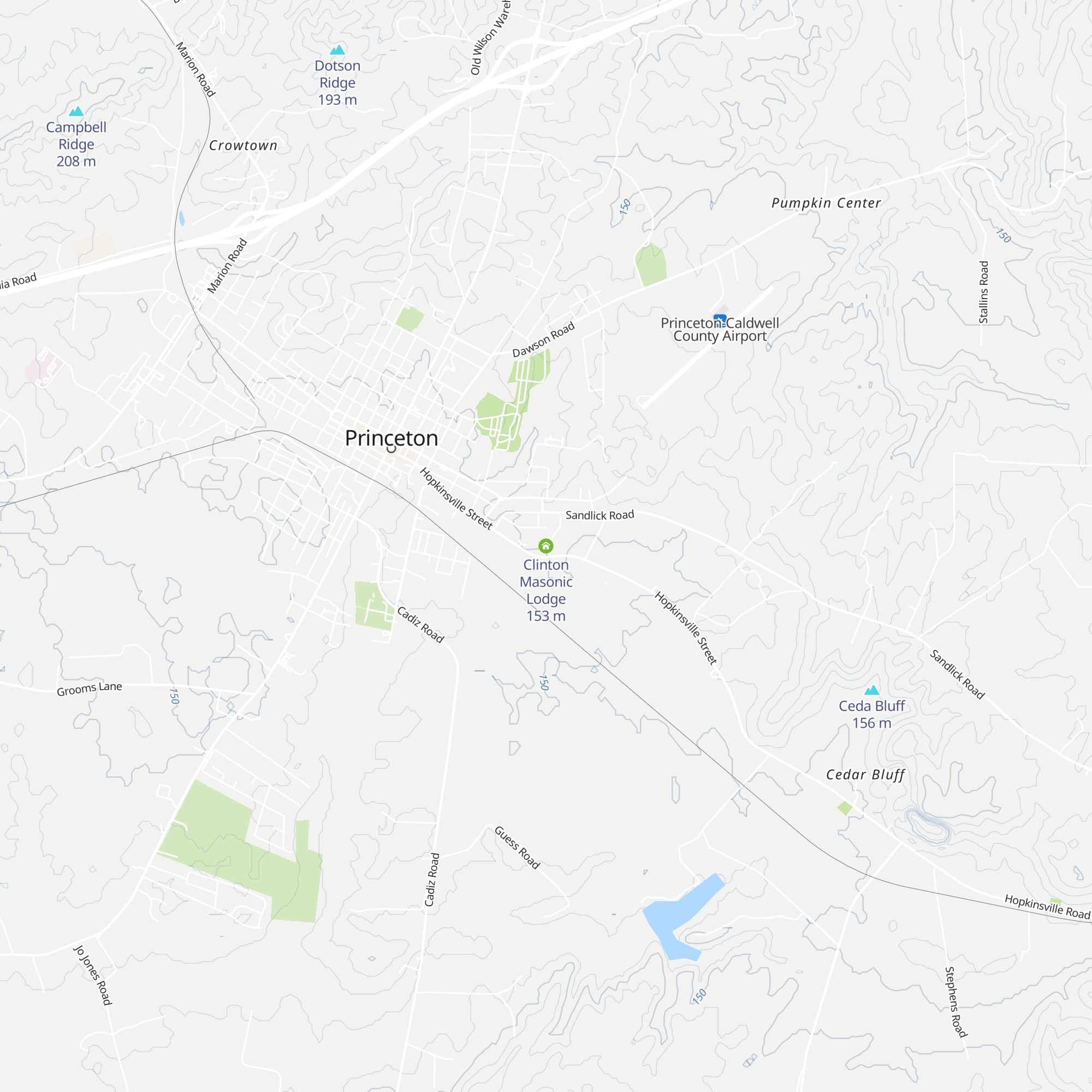 Clinton Masonic Lodge map