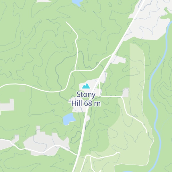 Map of Stony Hill