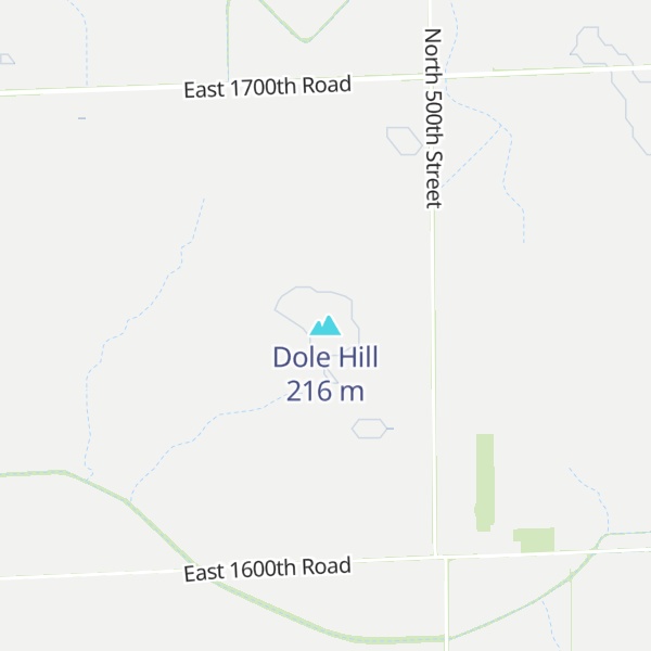 Map of Dole Hill