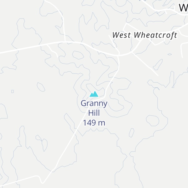 Map of Granny Hill
