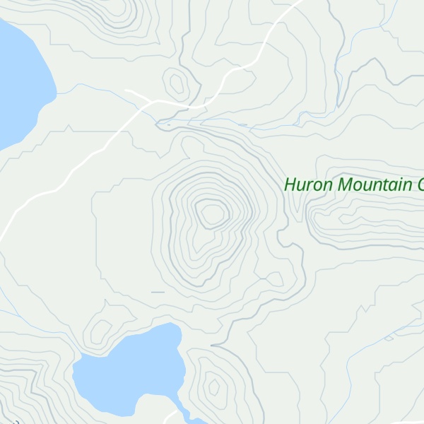 Map of Trout Mountain