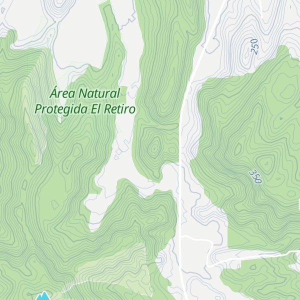 Map of Cerro El Panal