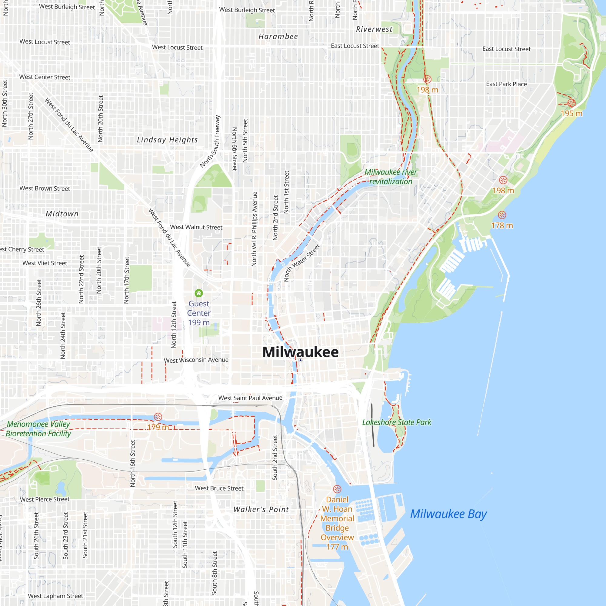 Milwaukee School of Engineering Welcome Center map